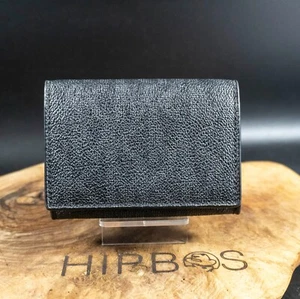 Michael Kors Authentic Mens Leather Card Wallet Business Card Holder Black - Picture 1 of 7