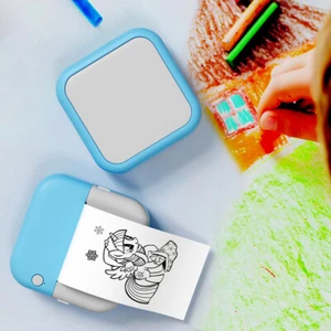 Mini Pocket Thermal Printer Wireless Bluetooth Photo Sticker Paper Inkless Print - Picture 1 of 6