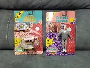PEE-WEE'S PLAYHOUSE Magic Screen & Pee-Wee Herman New on Card CARDS ARE WARPPED - Picture 1 of 19