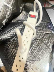 Belkin 6 Outlets Power Strip F5C048-2 2foot cord(T1,2I,S10-4,K20) - Picture 1 of 6