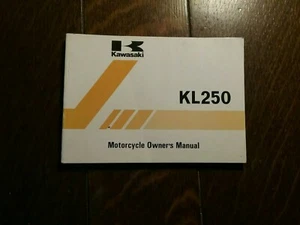 KAWASAKI KL 250 MANUALE PROPRIETARI / MANUALE / LIBRETTO - Foto 1 di 2