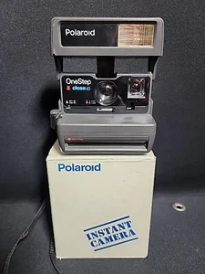 Cámara fotográfica instantánea Polaroid OneStep Close Up 600 con correa ¡Caja ORIGINAL! - Imagen 1 de 17