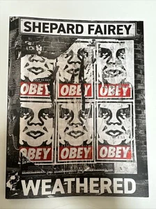 Shepard Fairey/Obey Giant “Weathered” First Edition Book Ed.500. London Signed - Picture 1 of 6
