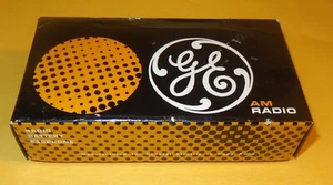 DIFÍCIL DE ENCONTRAR ANTIGUA CAJA DE RADIO TRANSISTOR ELÉCTRICA GENERAL GE MODELO P1756 HONG KONG - Imagen 1 de 7