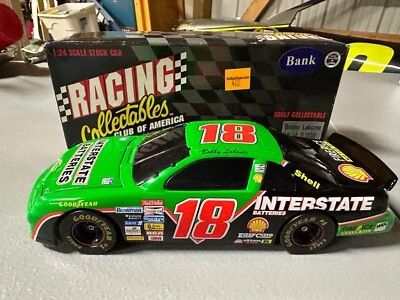 Banco de ventana negro fundido a presión Bobby Labonte 1996 baterías interestatales Nascar 1/24  Foto 1 de 4