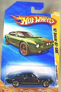 2010 Hot Wheels #1 New Models 1/44 '67 SHELBY GT-500 Green Variant w/Chrome 5 Sp - Picture 1 of 5