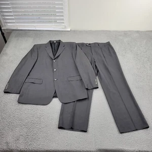 Lineage 2-Piece Suit Mens 46L Performance Jacket Sport Coat + Dress Pants 40x31 - Picture 1 of 19