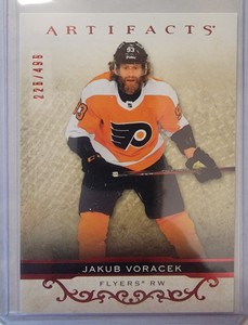 2021-22 Upper Deck Artifacts #22 Jakub Voracek Ruby 226/499