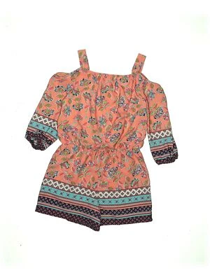 Mameluco naranja My Michelle Girls grande niños Foto 1 de 2