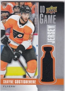 2019-20 Upper Deck UD Game Jerseys Shayne Gostisbehere Philadelphia Flyers - Picture 1 of 1