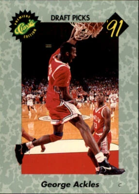 1991 Classic #19 George Ackles - NM-MT - Image 1 of 2