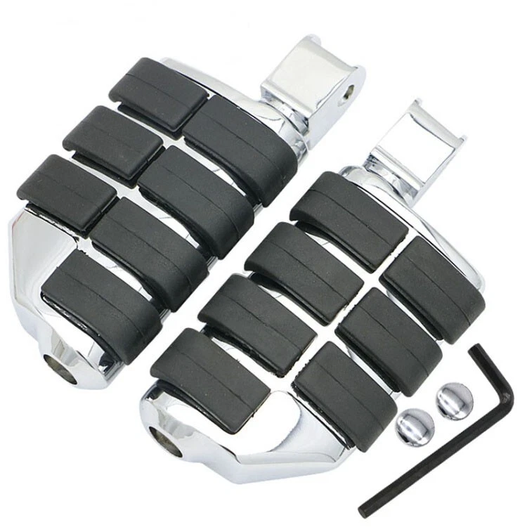 Front Rider Foot Pegs Footrest Rest for Honda VT750C Shadow AERO 750 2004-2015 Foto 1 de 4