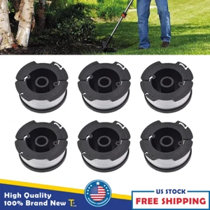 6er-Pack Spule für Black + Decker AF-100-3ZP 30 Fuß 0,065 Zoll Trimmer Ersatz - Bild 1 von 4