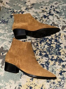 Marc Fisher Womens Harris Western Ankle Boots Size 6 - Picture 1 of 9