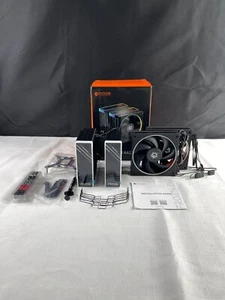 ID-Cooling FROZN A620 Black Twin-Tower Fluid CPU Air Cooler With PWM ARGB Fan - Photo 1/12