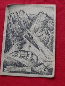 Pre WW1 Unused Postcard INSSBRUCK AUSTRIA CABLE CAR Nortdketterbahn Station - Picture 1 of 10