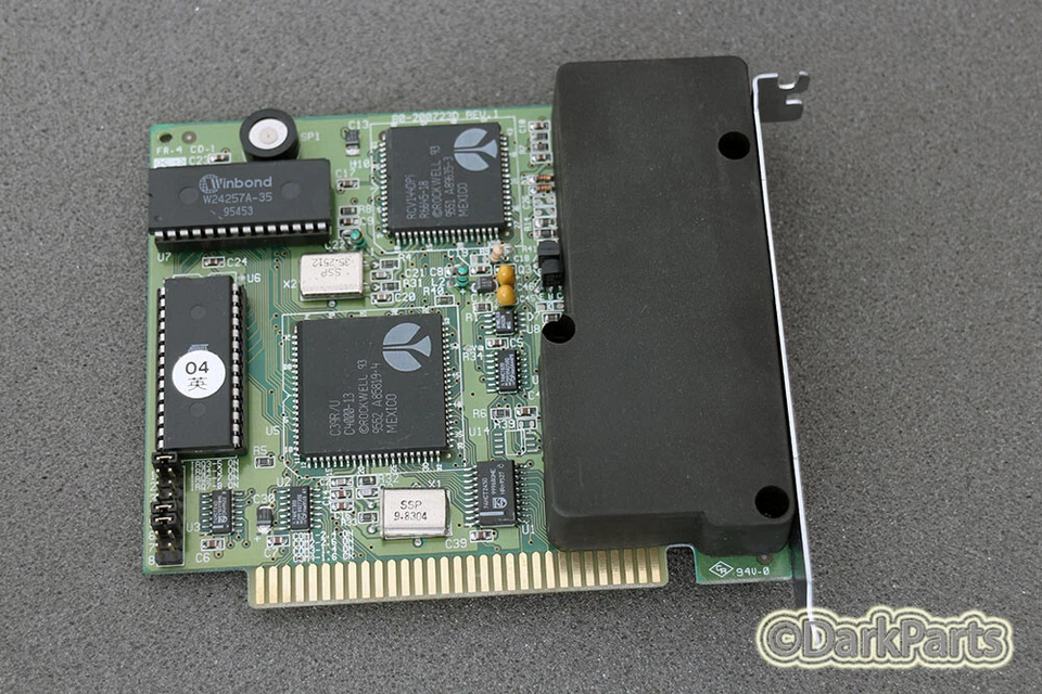 Rockwell 1414VQH-R2 UK 85804382 80-200723D ISA Modem Card - Image 1 of 1