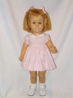 Poupée vintage Mattel Chatty Cathy avec cheveux blonds robe originale