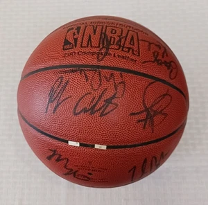 2001-02 MILWAUKEE BUCKS Team Signed Autographed NBA Basketball Karl Pope Allen - Picture 1 of 2