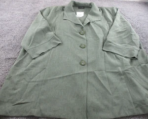 Hodgson Falda y Chaqueta Traje 34 Cintura Elástica Abotonada Chaqueta Cuello Nuevo - Imagen 1 de 23