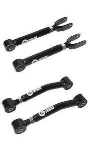 Adjustable Front Upper+Lower Control Arms for 0-8" Lift for 97-06 Jeep Wrangler - Picture 1 of 6