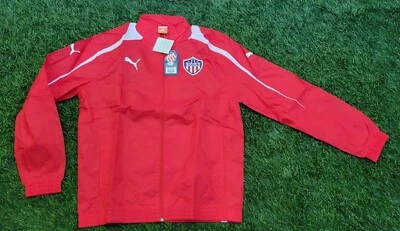 2010 ATLETICO JUNIOR DE BARRANQUILLA PUMA КУРТКА ПОНЧО S M L XL КОЛОМБИЯ ДЖЕРСИ - Изображение 1 из 4