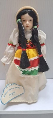 Russ International意大利瓷娃娃收藏品娃娃 — 第 1/4 张图片