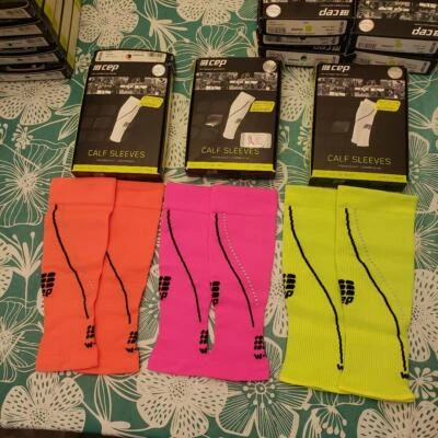 CEP Run 2.0 Women's Pro+ Night Compression Calf Sleeves, Choose Size/Color - Image 1 of 4