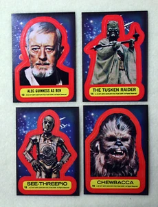 STAR WARS Trading STICKERS Series 1 Card # 13 14 15 16 Topps 1977 Blue PICK - Picture 1 of 1