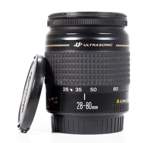 Canon EF 28-80mm Ultrasonic f/3.5-5.6 IV Auto Focus Zoom Lens - Picture 1 of 4
