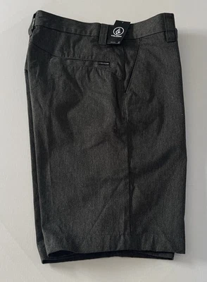 Volcom Chino Shorts Mens 30 Gray Monty - Image 1 of 3