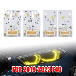 YELLOW ANGEL EYES DRL LED BOARD FOR BMW F44 228i 228iX M235iX 2020-2024 - Picture 1 of 12