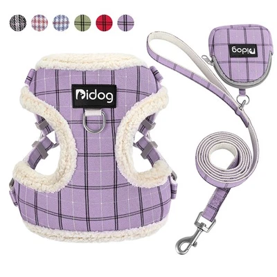 No Pull Dog Vest Harness and Leash Set with Treat Bag Escape Proof Breathable - Image 1 of 4