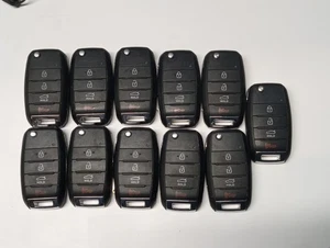 LOT OF 11 OEM KIA FLIP KEY FOB REMOTES  OSLOKA-875T 4 BUTTONS - Picture 1 of 4