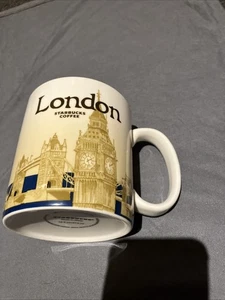 Tazza da tè caffè Starbucks London England Global Icon 2013 da collezione 16 oz - Foto 1 di 6