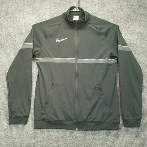Nike Jacket Mens Large L Black Full Zip Stripe Contrasting Outdoor CW6113-014 - Picture 1 of 15