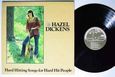 HAZEL DICKENS Hard Hitting Songs For Hard Hit People ROUNDER LP VG++ 1st press Foto 1 de 2