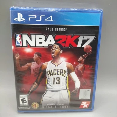 NBA 2K17 (Sony PlayStation 4, 2016) Basketball PS4 Brand New Factory Sealed - Image 1 of 4