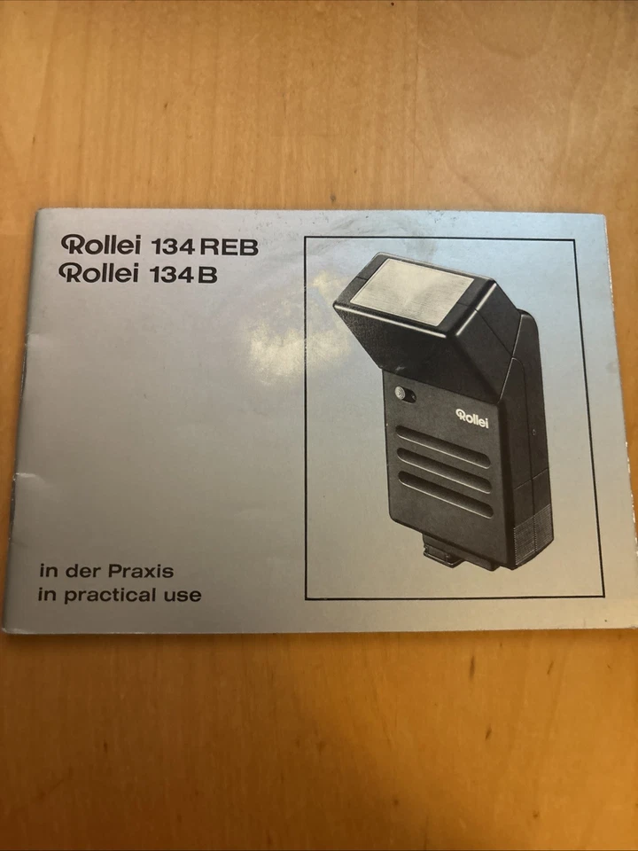 Rollei 134 REB / B In Practical Use Instruction Book/ Manual - Image 1 of 1