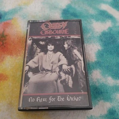 Ozzy Osbourne No Rest For The Wicked Cassette Tape Vintage Cassette Tape 1988 - Image 1 of 4