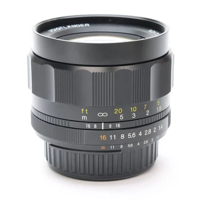 Voigtlander NOKTON 58mm F/1.4 SL II N (para montagem Nikon F) -Quase em perfeito estado - #257 - Imagem 1 de 4