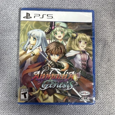 Alphadia Genesis (PS5, RARE) Limited Run #008 - Brand New Sealed - Image 1 of 3