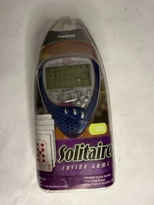 Tiger Games Solitario Casino Electrónico Portátil Portátil Juego 59200 Nuevo/Sellado  Foto 1 de 2