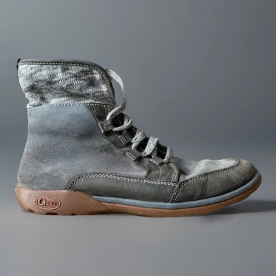 Chaco Barbary Women's 9.5 Hiking Boots Gray Lace Up Trail - Image 1 of 4