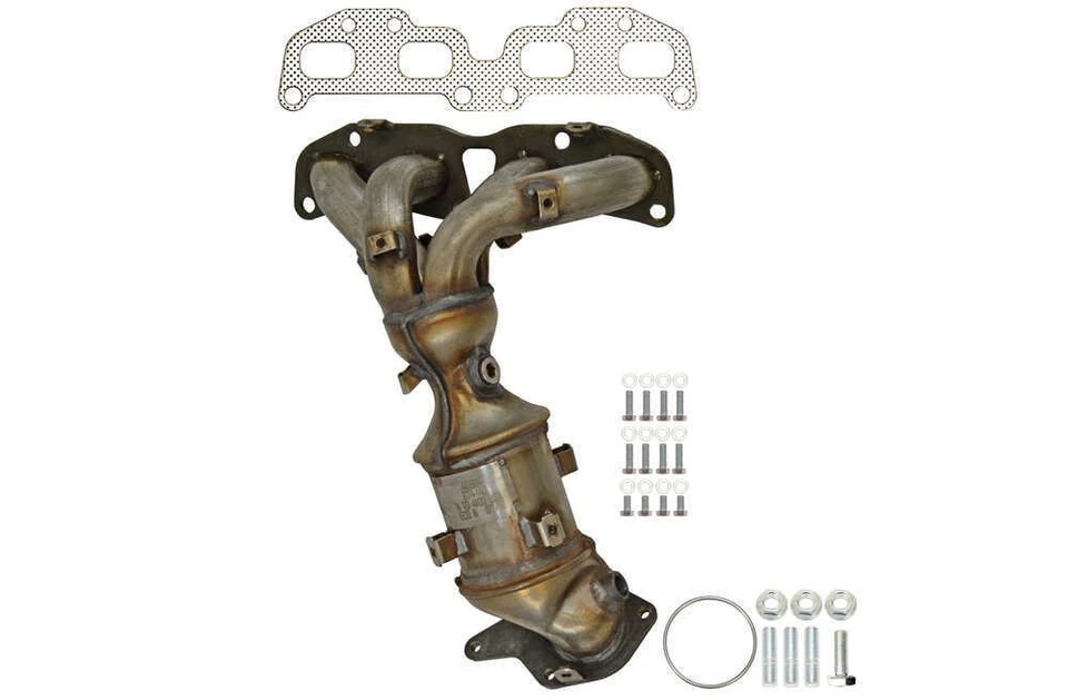 Catalytic Converter with Integrated Exhaust Manifold AP Exhaust 641428 - Image 1 of 1