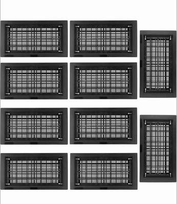 10 Pack 8" x 16" Automatic Foundation Vent for Ventilating Crawl Space - Image 1 of 4