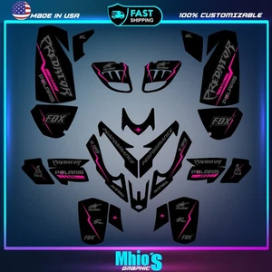 polaris predator 500 graphics decals stickers kit complet atv wrap quad... - Picture 1 of 6