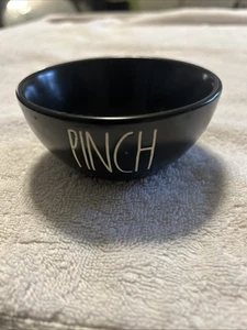 Rae Dunn Herb’s & Spice Small Ceramic Bowls In Black "Pinch" - Picture 1 of 5