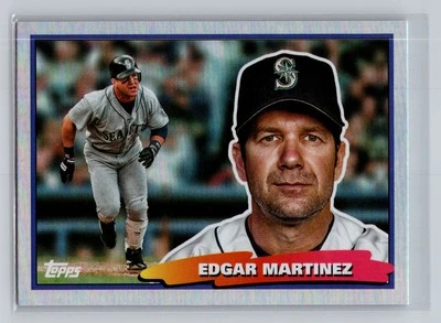 2022 Topps Archives - 1988 Topps Big Foil Edgar Martinez #88BF-32 - Image 1 of 2
