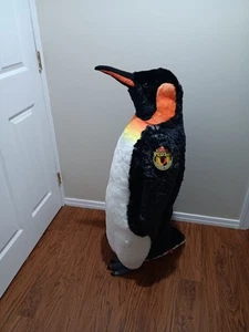 Melissa & Doug riesiger lebensechter Plüsch Kaiserpinguin stehend (3 Fuß 4 Zoll) Neu Neu mit Etikett - Bild 1 von 6